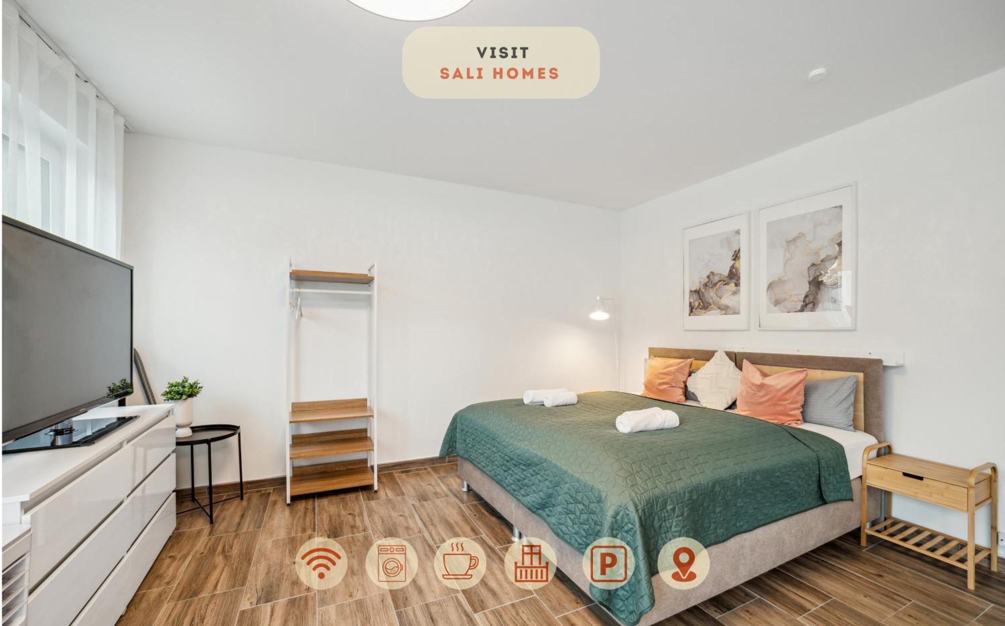 Sali Homes Elegant And Stylish Retreat In Heart Of Bayreuth, Close To River Eksteriør billede